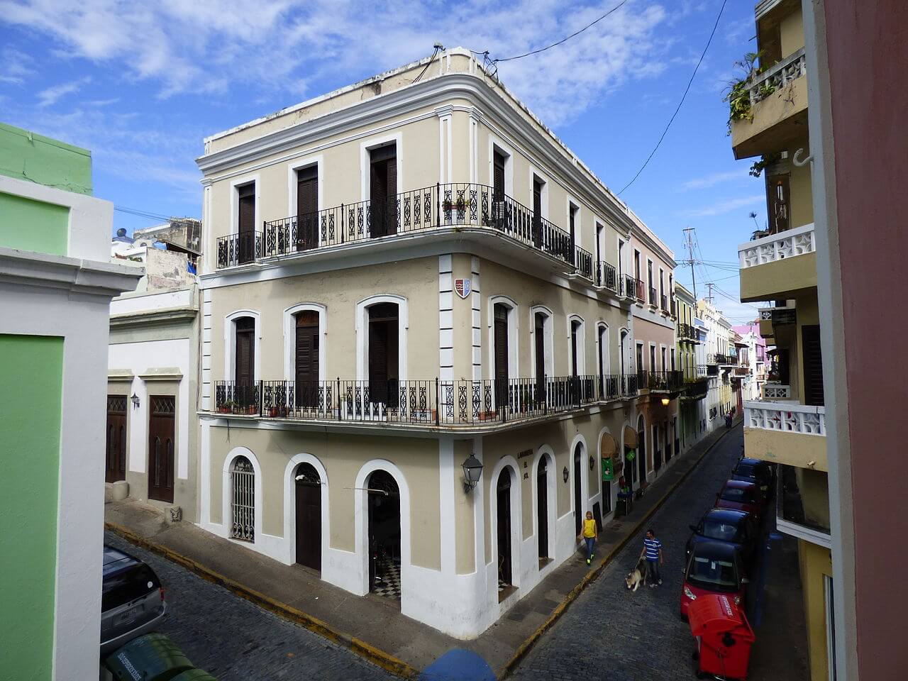 Old San Juan Historic District Puerto Rico Lac Geo 6405